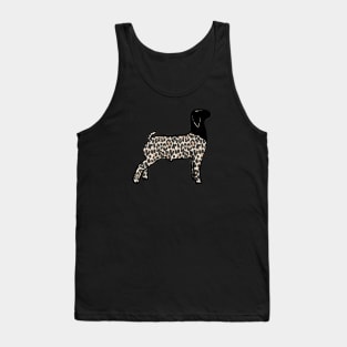 Cheetah Print Market Goat - NOT FOR RESALE WITHOUT PERMISSION Tank Top